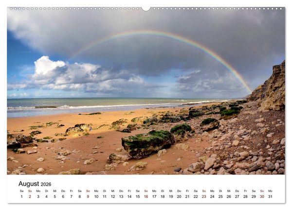 Produktbild: Normandie - Land am Meer (Wandkalender 2026 DIN A2 quer), CALVENDO Monatskalender
