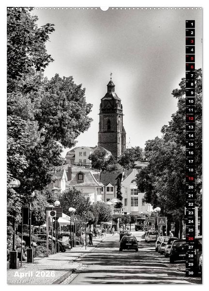 Produktbild: Ein Blick auf Bad Wildungen (Wandkalender 2026 DIN A2 hoch), CALVENDO Monatskalender