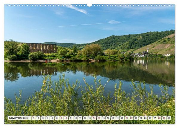 Produktbild: Die Mosel - Landkreis Cochem - Zell (hochwertiger Premium Wandkalender 2026 DIN A2 quer), Kunstdruck in Hochglanz