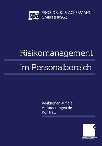 Produktbild: Risikomanagement im Personalbereich