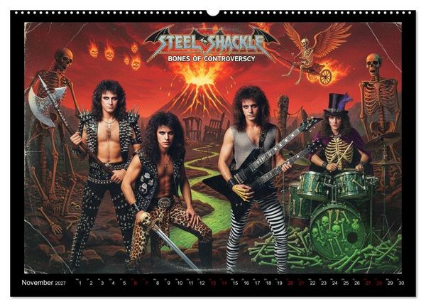 Produktbild: Schrill, bizarr und wilde Haare (hochwertiger Premium Wandkalender 2027 DIN A2 quer), Kunstdruck in Hochglanz
