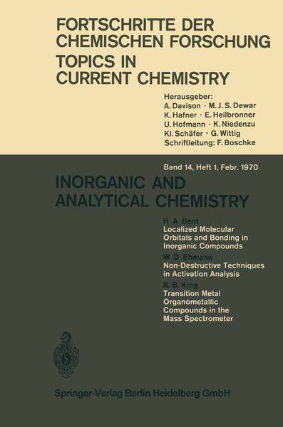 Produktbild: Inorganic and Analytical Chemistry