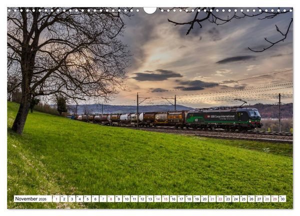 Produktbild: F&uuml;r G&uuml;ter die Bahn (Wandkalender 2026 DIN A3 quer), CALVENDO Monatskalender