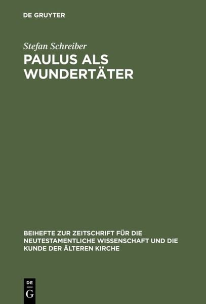 Produktbild: Paulus als Wundert&auml;ter
