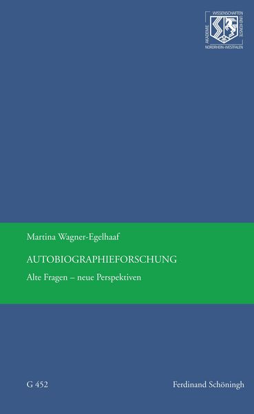 Produktbild: Autobiographieforschung