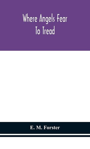 Produktbild: Where Angels Fear To Tread