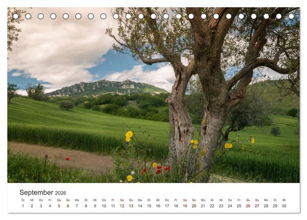 Produktbild: San Marino Die &auml;lteste Republik der Welt (Tischkalender 2026 DIN A5 quer), CALVENDO Monatskalender
