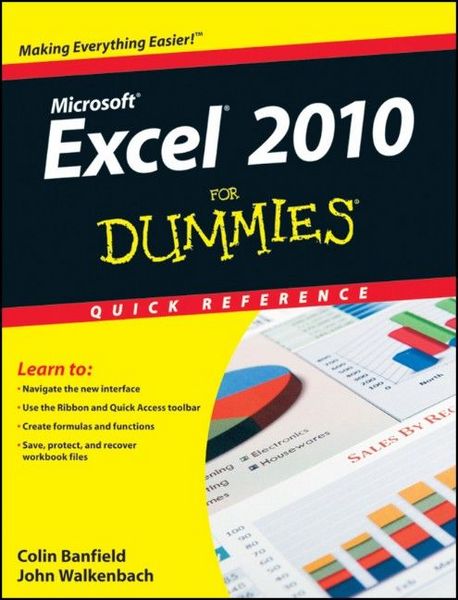 Produktbild: Excel 2010 For Dummies Quick Reference