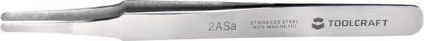 Produktbild: TOOLCRAFT TO-5861040 Pr&auml;zisionspinzette 1 St&uuml;ck 2a SA 120mm