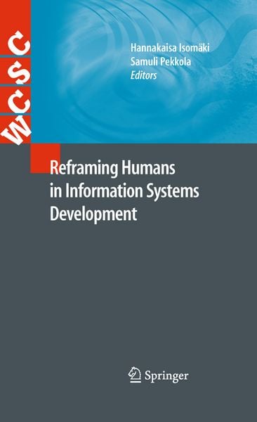 Produktbild: Reframing Humans in Information Systems Development