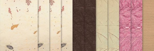 Produktbild: URSUS Spezialpapiere Paper Nature Leaves, 23 x 33 cm