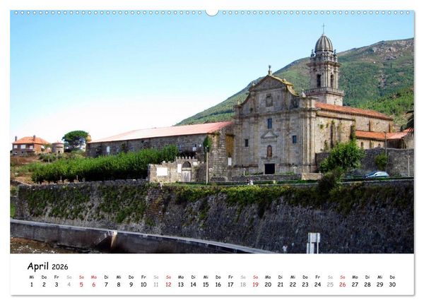 Produktbild: Camino Portugues - Jakobsweg (hochwertiger Premium Wandkalender 2026 DIN A2 quer), Kunstdruck in Hochglanz