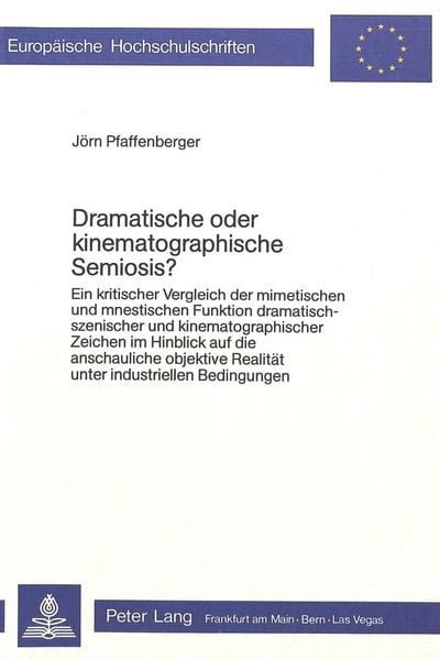 Produktbild: Dramatische oder kinematographische Semiosis?