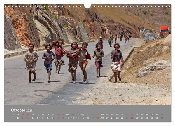 Produktbild: Alltag in Madagaskar (Wandkalender 2026 DIN A3 quer), CALVENDO Monatskalender