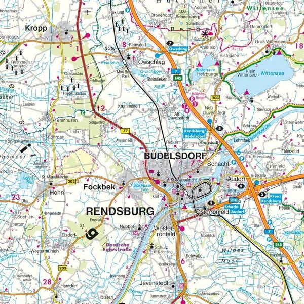 Produktbild: Deutschland 12 Schleswig-Holstein, Hamburg 1 : 200 000