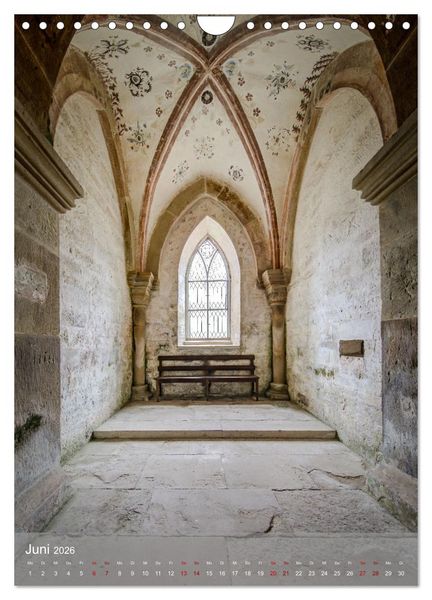Produktbild: Kloster Maulbronn - Alte Mauern (Wandkalender 2026 DIN A4 hoch), CALVENDO Monatskalender