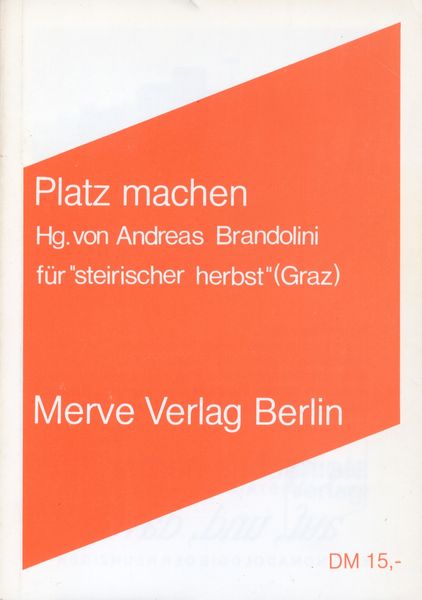 Produktbild: Platz machen