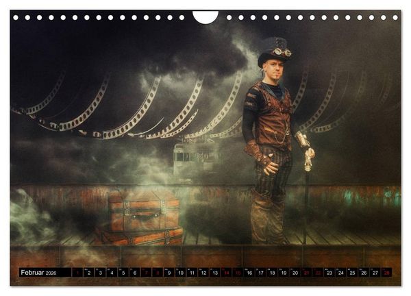 Produktbild: Steampunks (Wandkalender 2026 DIN A4 quer), CALVENDO Monatskalender