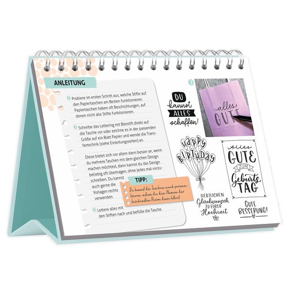 Produktbild: Zeit f&uuml;r Lettering &ndash; 52 kreative Lettering-Projekte