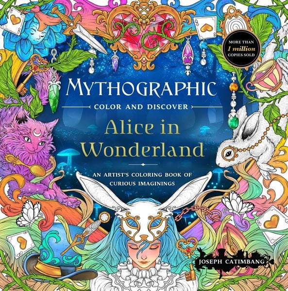 Produktbild: Mythographic Color and Discover: Alice in Wonderland
