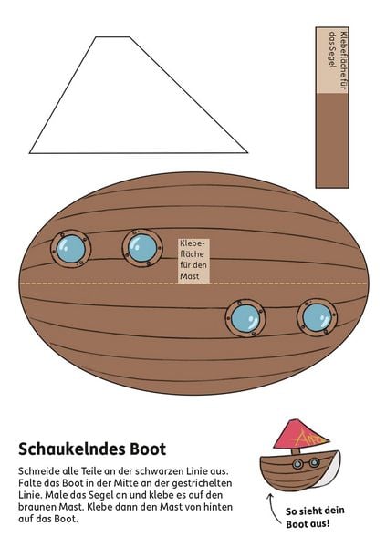 Produktbild: Kindergartenblock ab 4 Jahre - Schneiden, kleben, basteln