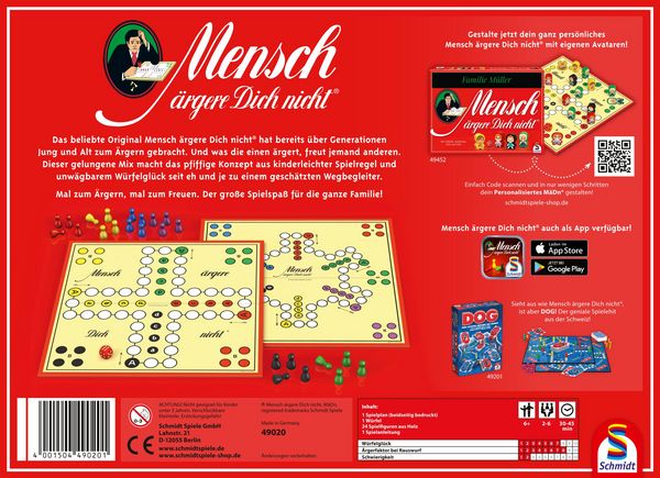 Produktbild: Mensch &auml;rgere Dich nicht. Der Klassiker