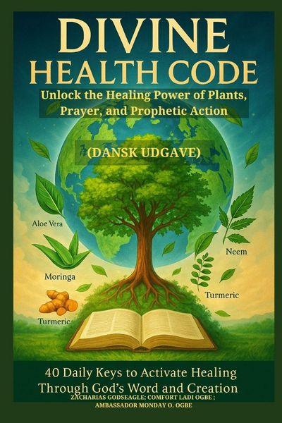 Produktbild: DIVINE HEALTH CODE - 40 Daily Keys to Activate Healing Through God's Word and Creation - (Dansk udgave)