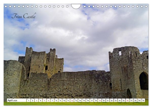 Produktbild: Irland - Abteien und Burgen (Wandkalender 2026 DIN A4 quer), CALVENDO Monatskalender