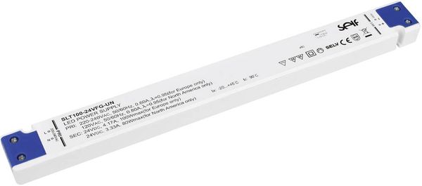 Self Electronics SLT100-48VFG-UN LED-Treiber Konstantspannung 100W 0A - 2080mA 48 V/DC nicht dimmbar, Montage auf entfla