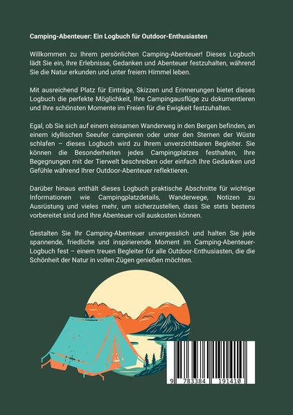Produktbild: Camping Logbuch
