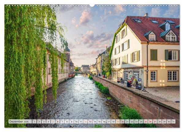 Produktbild: Ettlingen Impressionen (Wandkalender 2026 DIN A2 quer), CALVENDO Monatskalender