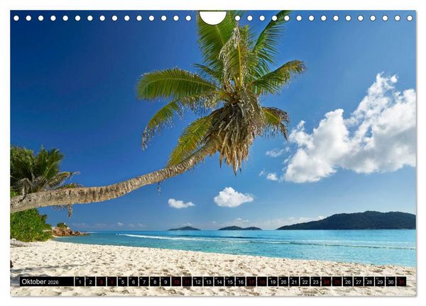 Produktbild: Seychellen Inselblicke (Wandkalender 2026 DIN A4 quer), CALVENDO Monatskalender