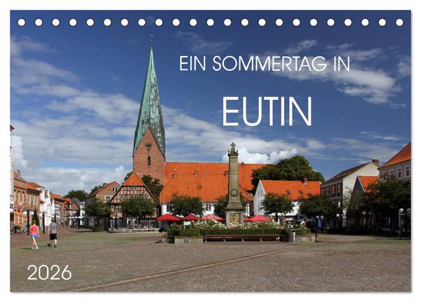 Produktbild: Ein Sommertag in Eutin (Tischkalender 2026 DIN A5 quer), CALVENDO Monatskalender