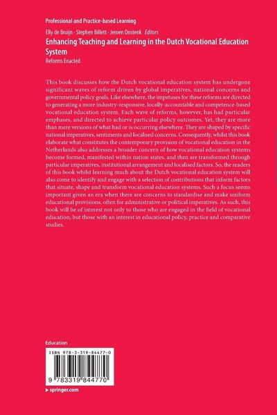 Produktbild: Enhancing Teaching and Learning in the Dutch Vocational Education System