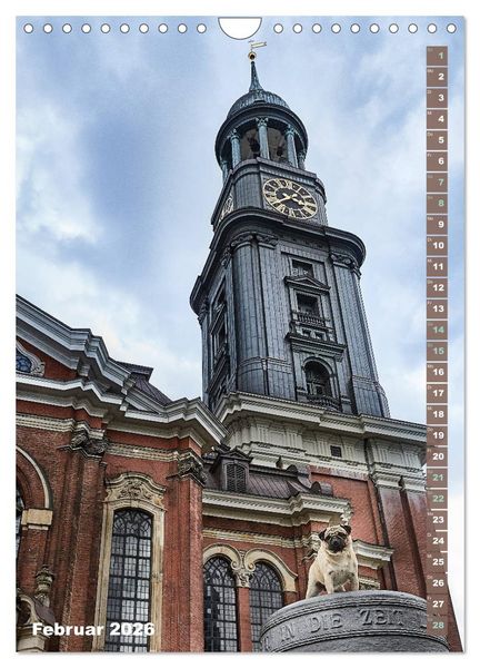 Produktbild: M&ouml;pse in Hamburg (Wandkalender 2026 DIN A4 hoch), CALVENDO Monatskalender