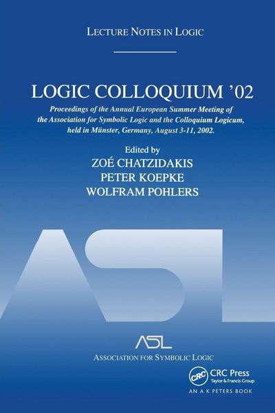 Produktbild: Logic Colloquium '02