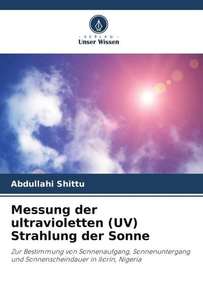 Produktbild: Messung der ultravioletten (UV) Strahlung der Sonne