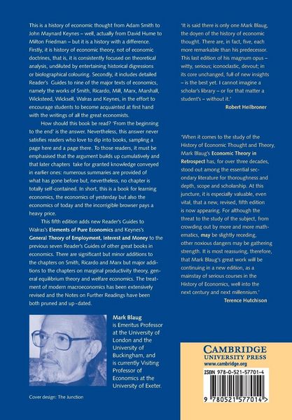 Produktbild: Economic Theory in Retrospect