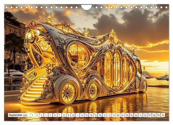Produktbild: Rollende Traumwelten (Wandkalender 2027 DIN A4 quer), CALVENDO Monatskalender