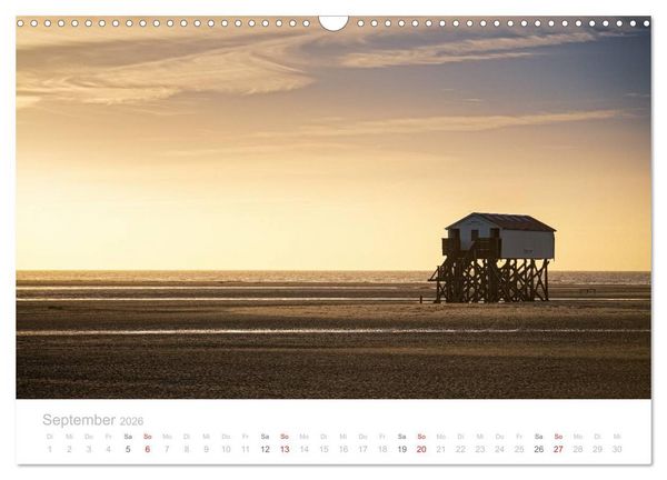 Produktbild: St. Peter-Ording (Wandkalender 2026 DIN A3 quer), CALVENDO Monatskalender