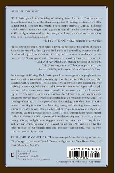 Produktbild: Sociology of Waiting