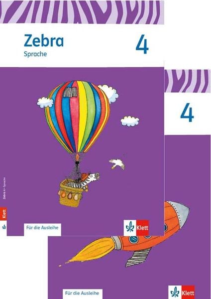 Zebra. Neubearbeitung. Paket 4. Schuljahr (Heft Sprache, Heft