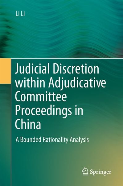 Produktbild: Judicial Discretion within Adjudicative Committee Proceedings in China