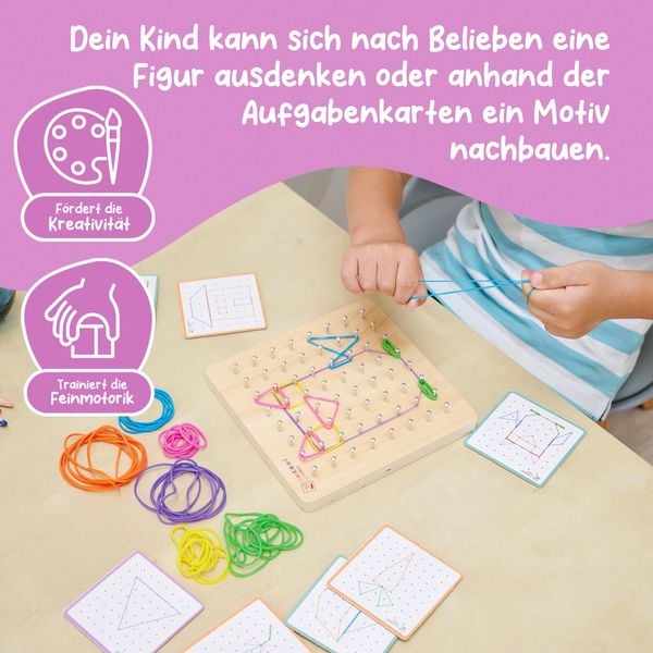 Produktbild: EH Montessori Geometriebrett