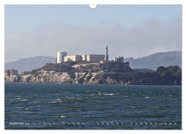 Produktbild: San Francisco Westk&uuml;ste USA (Wandkalender 2026 DIN A3 quer), CALVENDO Monatskalender