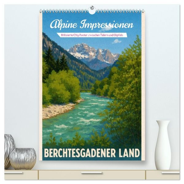 Produktbild: Alpine Impressionen Berchtesgadener Land (hochwertiger Premium Wandkalender 2027 DIN A2 hoch), Kunstdruck in Hochglanz