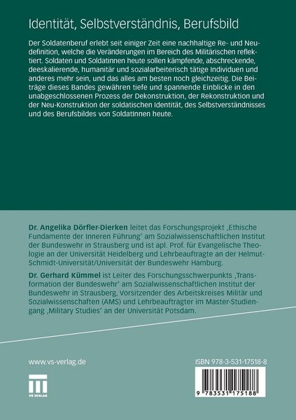 Produktbild: Identit&auml;t, Selbstverst&auml;ndnis, Berufsbild