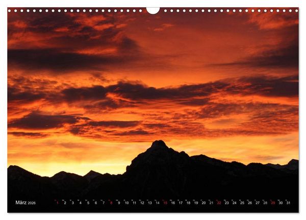 Produktbild: Ein Jahr im Allg&auml;u (Wandkalender 2026 DIN A3 quer), CALVENDO Monatskalender