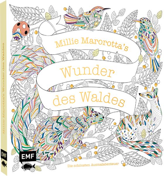 Produktbild: Millie Marotta's Wunder des Waldes &ndash; Die sch&ouml;nsten Ausmal-Abenteuer