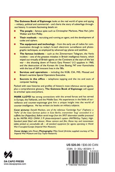 Produktbild: The Guinness Book of Espionage